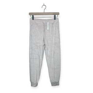 NWT Sub-urban Riot Cream Terry Cloth Sweatpants Size XS